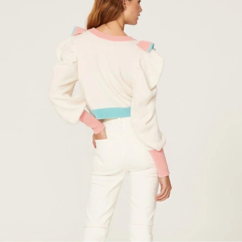 LoveShackFancy Greece Pullover NWT size XS - Picture 4 of 12